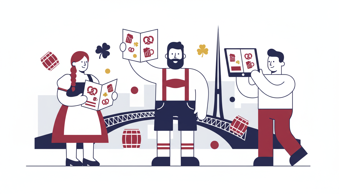 Oktoberfest Dublin Broschüren: Printmedien für deinen Event-Erfolg