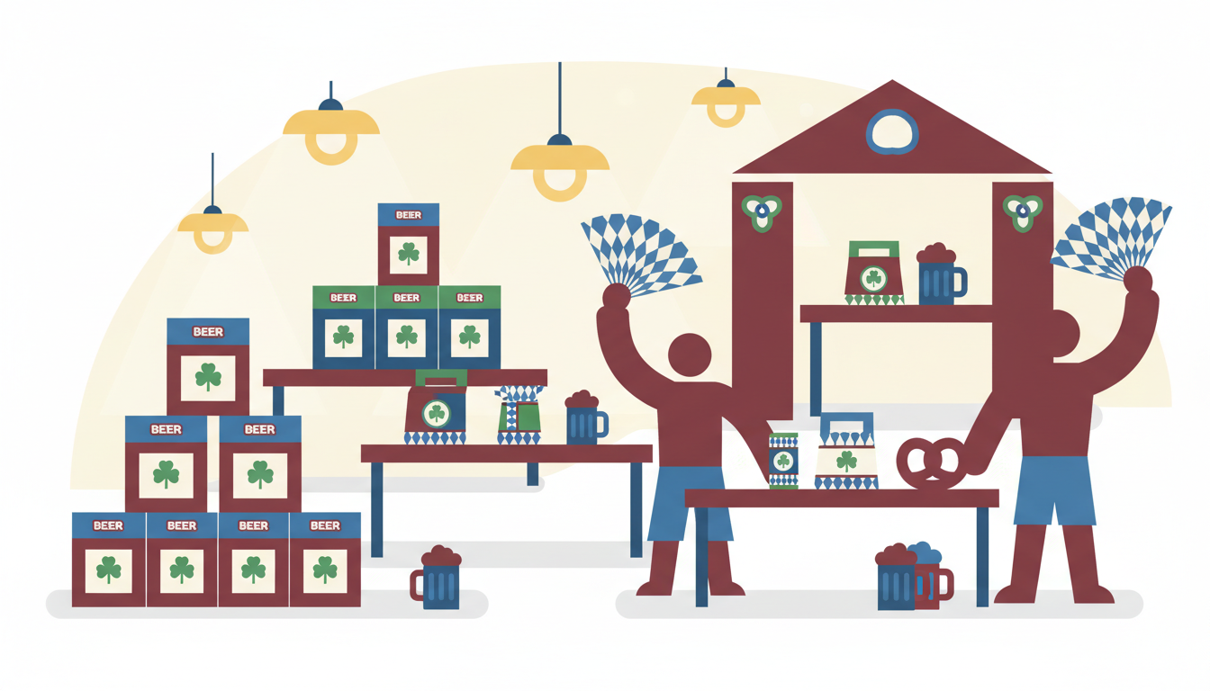 Oktoberfest Dublin: Verpackung bedruckt & Box Branding